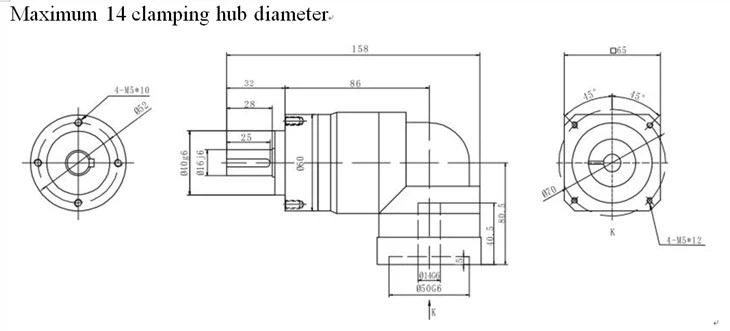 Sigriner PLDR 90 3 Acrtimne High Precision Planetary Gearbox Sigriner PLDR 90 3 Acrtimne High Precision Planetary Gearbox